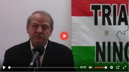Videó: Ismét látható Patrubány Miklós cenzúrázott előadása: A világ helyzete…